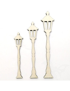 Set 3 LAMPIONCINI in...