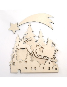 Set paesaggio natalizio in... 2