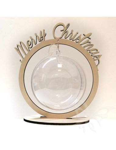 Porta sfera Merry Christmas