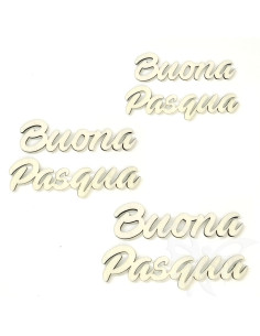 Set 3 scritte buona pasqua...