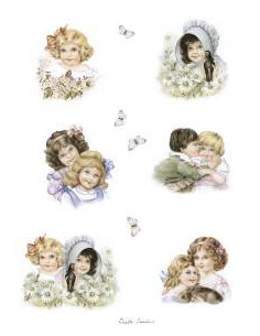 carta riso bambine 2