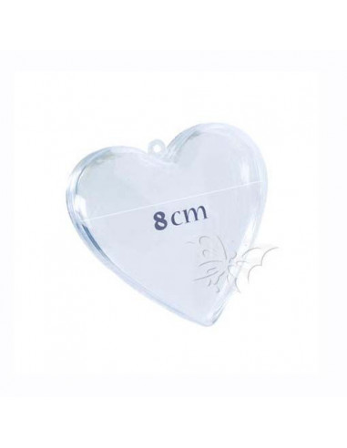 Cuore plexiglass cm.8