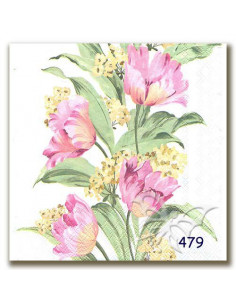 Tovagliolo ramo di fiori