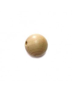 set 12 Palline in legno ø15mm forate