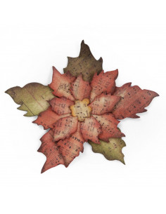 Fustella Bigz Sizzix die- Tattered Poinsettia
