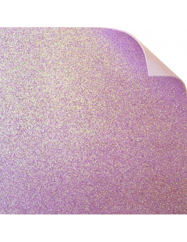 Foglio fommy glitter "lilla" 40x60cm