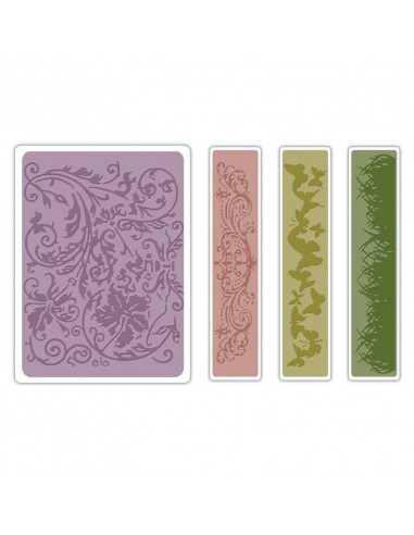 Sizzix Embossing Springtime & Borders Set