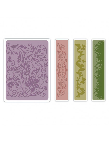 Sizzix Embossing Springtime & Borders Set