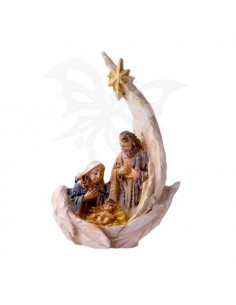 Natività piccola hcm. 4 decorata