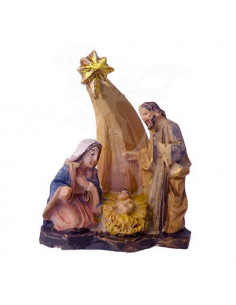 Natività piccola hcm. 4 decorata