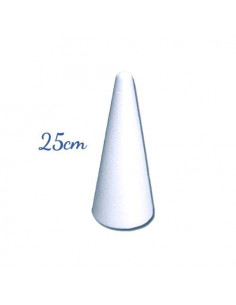 Cono polistirolo cm25