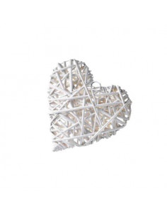 Cuore midollino cm.10x10