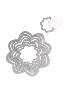 Sizzix Framelits Die Set 7PK - Flowers 2