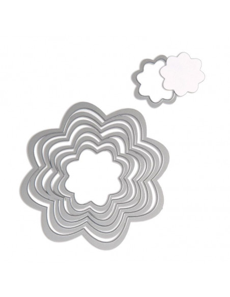 Sizzix Framelits Die Set 7PK - Flowers