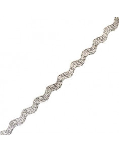 Passamaneria Lurex Silver 6mm