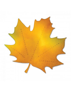 Sizzix Bigz Die - Leaf, Maple A10162