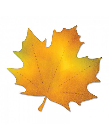 Sizzix Bigz Die - Leaf, Maple A10162
