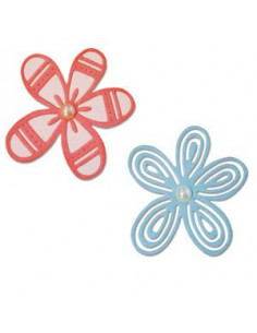Sizzix Thinlits Die Set 2PK - Bountiful Botany