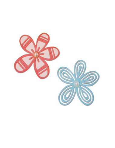 Sizzix Thinlits Die Set 2PK - Bountiful Botany