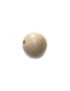 Set 12 Palline in legno ø25mm forate