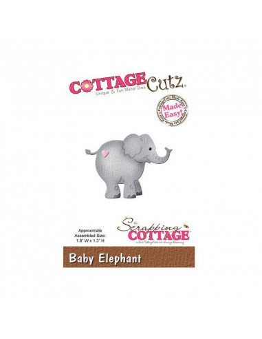 CottageCutz Baby Elephant