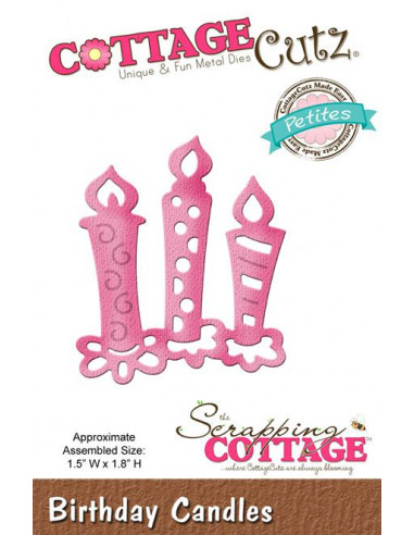 CottageCutz Birthday Candles (Petites)