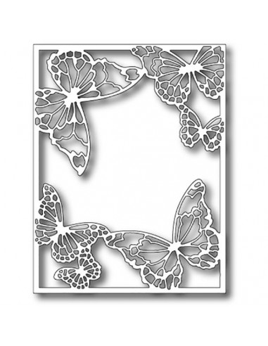 Fustella Memory Box Drifting Butterfly Frame