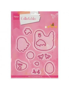 Fustella Marianne Design Collectable Mother hen COL1351 2
