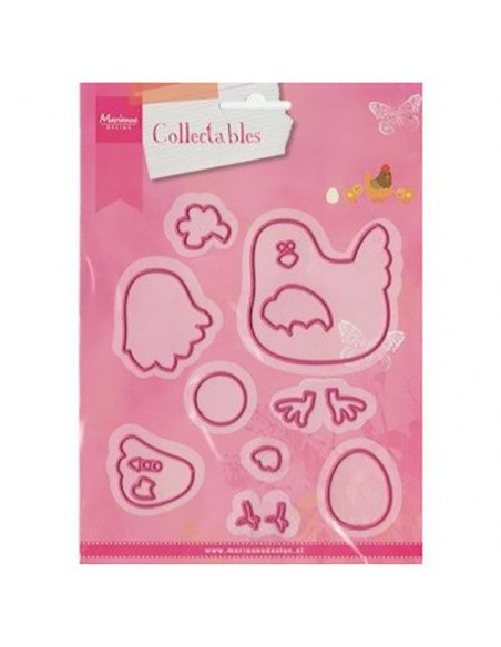 Fustella Marianne Design Collectable Mother hen COL1351