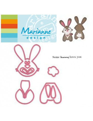 Fustella Marianne Design Collectable Bunny