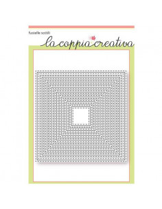 Set Fustelle Quadrati cuciti