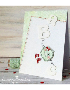 Set timbri Mostrini felici 2