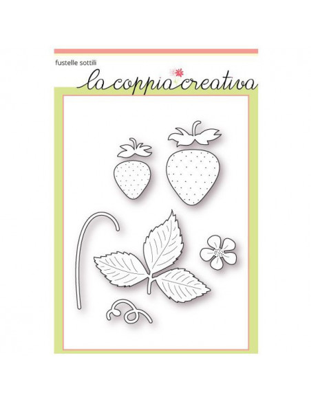 Set Fustelle La Coppia Creativa Fragole