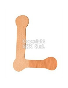 Lettera legno -- cm. 7.5 h