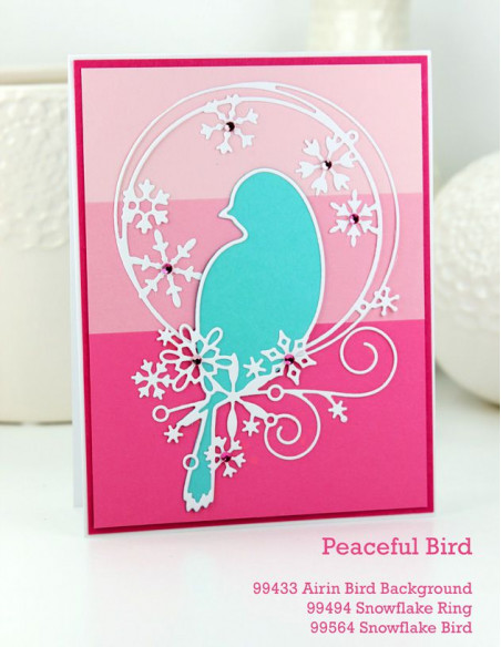 Memory Box Snowflake Bird