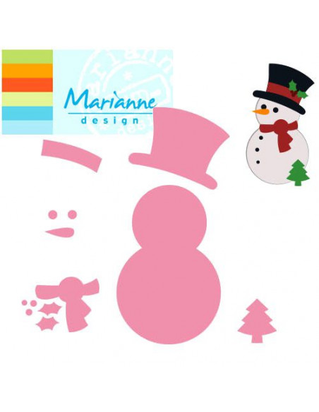 Marianne Design Dies Snowman
