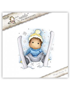 Timbro Ski Edwin With Snowflakes