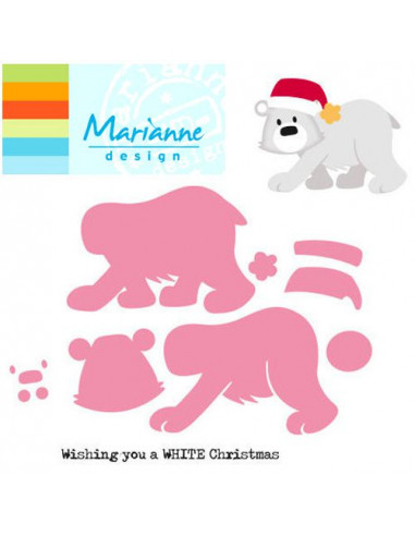 Marianne Design Eline's Polar Bear