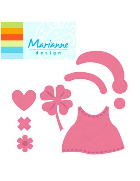 Marianne Design Bear Accessories