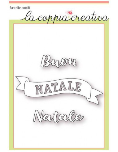 Fustella Buon Natale banner