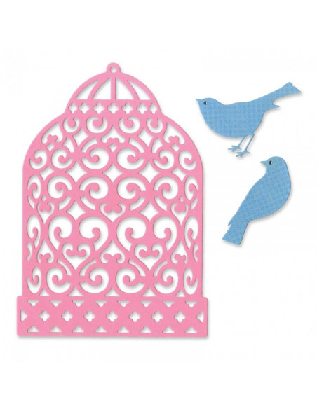 Sizzix Thinlits Die Birdcage