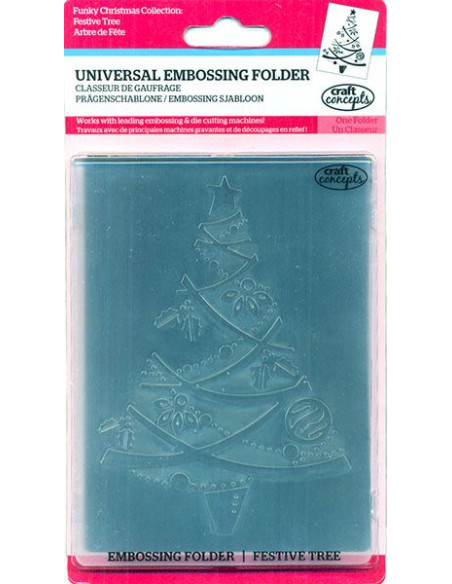 Sagoma embossing Festive Tree