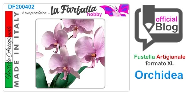 Fustella Artigianale Orchidea