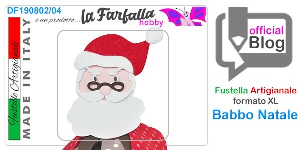 Fustella Artigianale Babbo Natale