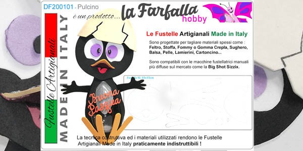 Fustella artigianale Pulcino XL